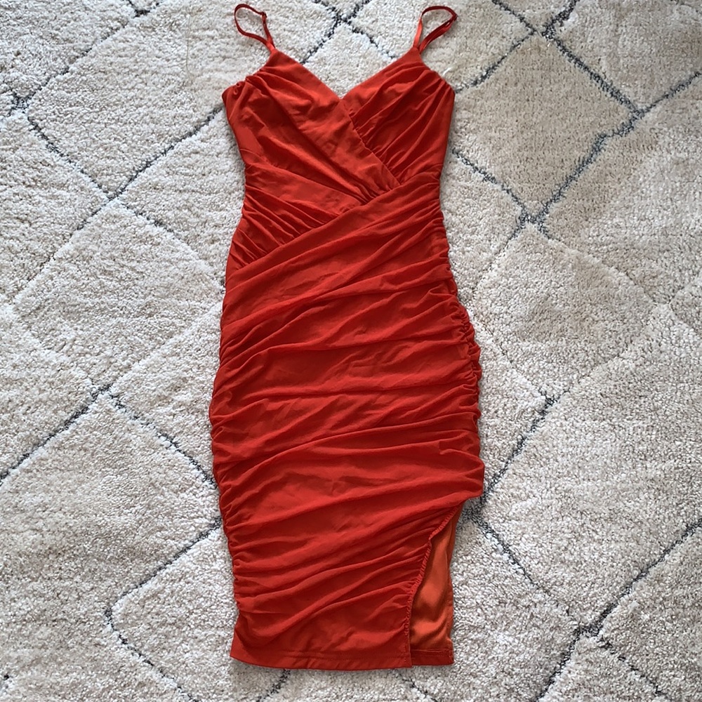ORANGE DRESS